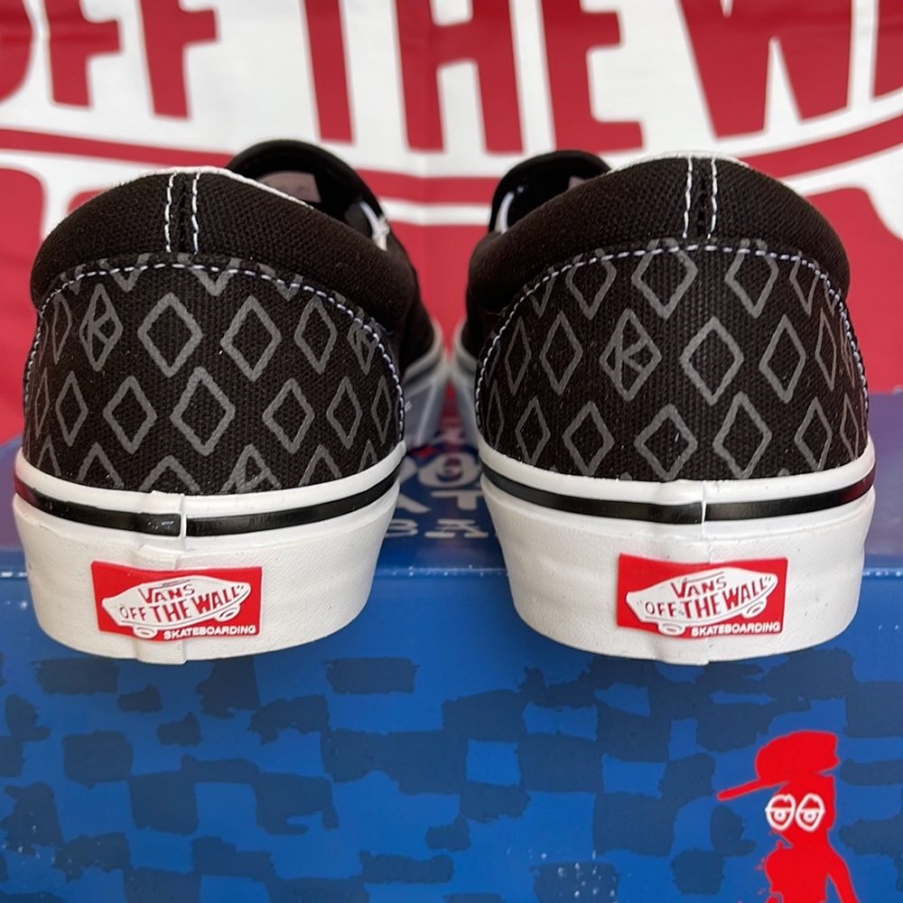 Vans Men’s Skate Slip-On Krooked By Natas For Ray Barbee sneakers - Picture 15 of 16